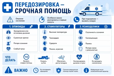 Помощь при передозировке в Реутове