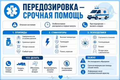 Помощь при передозировке в Реутове