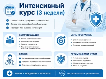 Реабилитация за 21 день в Реутове